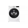 LG F4DR509SBW skalbimo ir džiovinimo mašina Pastatoma Priekinio pakrovimo Juoda, Balta