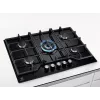 Electrolux KGG75362K Juoda Įmontuojama 75 cm Dujinė 5 zonos (-ų)
