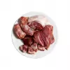 3coty šlapias kačių maistas su kalakutiena ir žąsiena 80 g — visavertis konservuotas ėdalas, 19% baltymų, 13% riebalų, 64.7% drėgmės