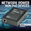 Intellinet maitinimas per Ethernet (PoE+) skirstytuvas, IEEE802.3at, 5, 7,5, 9 arba 12 V nuolatinės srovės išvesties įtampa