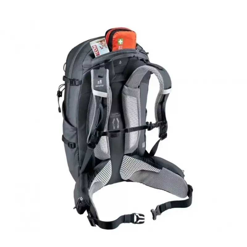 DEUTER Trail PRO 31 SL moterims — 31 l, lengva, patvari, moteriškas prigludimas, juoda