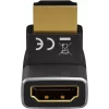 Goobay 72009 vaizdo kabelio adapteris HDMI Type A Standard juoda sidabrinė