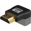 Goobay 72009 vaizdo kabelio adapteris HDMI Type A Standard juoda sidabrinė