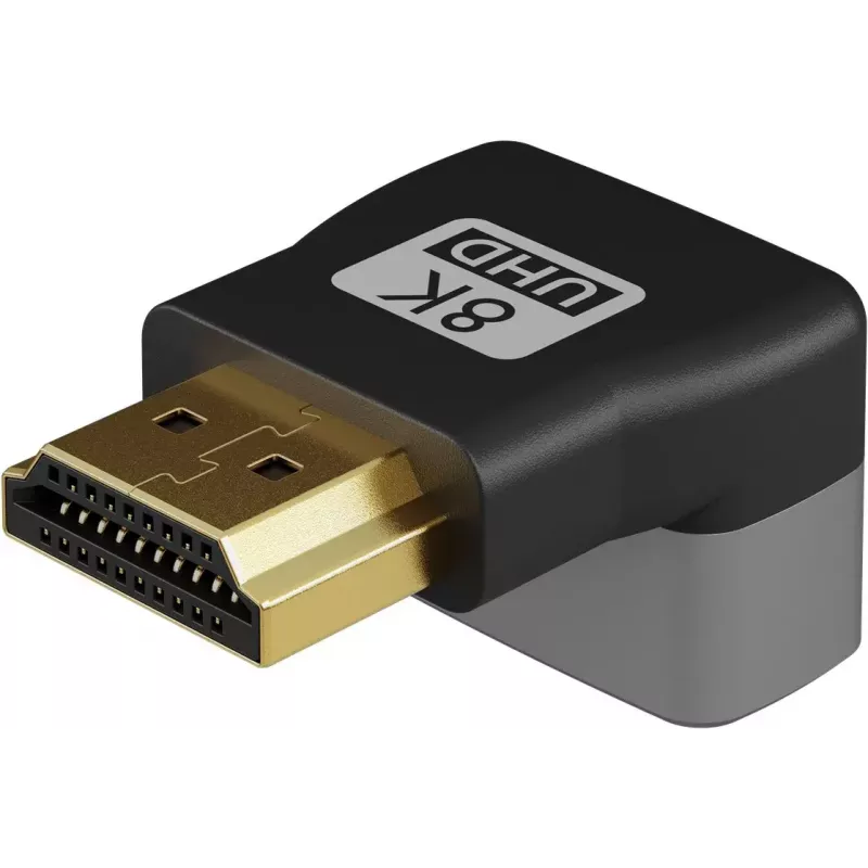 Goobay 72009 vaizdo kabelio adapteris HDMI Type A Standard juoda sidabrinė