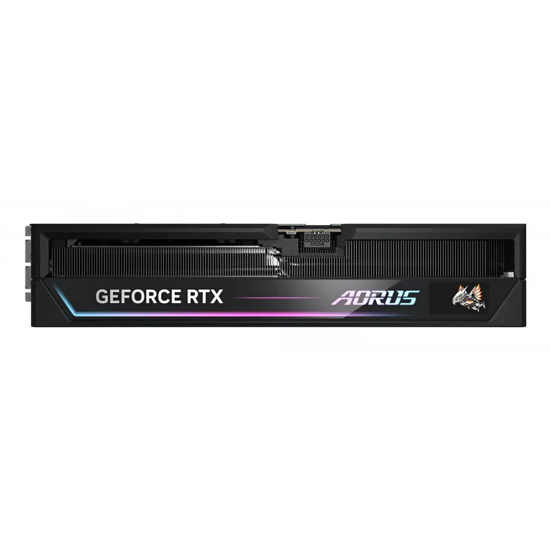 GIGABYTE AORUS GeForce RTX 5090 MASTER 32G vaizdo plokštė - 32 GB GDDR7, 512 bitų, PCI-E 5.0, 2655 MHz šerdies taktinis dažnis, 3 x DP 2.1a, 1 x HDMI 2.1b, GV-N5090AORUS M-32GD