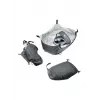 Žygeiviška kuprinė DEUTER Aircontact Pro 65+10 SL moterims, grafito, 65+10 l talpa