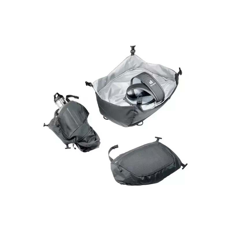 Žygeiviška kuprinė DEUTER Aircontact Pro 65+10 SL moterims, grafito, 65+10 l talpa