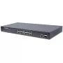 Valdomas jungiklis Intellinet 16 prievadų Gigabit Ethernet PoE+