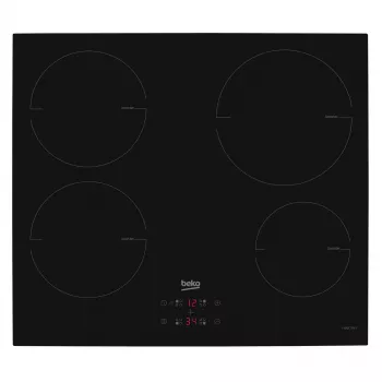 Beko HII 64400 MT kaitlentė juoda Įmontuojama 60 cm Zoninė indukcinė kaitlentė 4 zonos