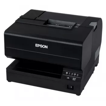 Epson TM-J7700(301) BE MICR, JUODA, SU MAITINIMO ŠALTINIU, EU