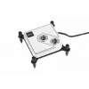 Vandens blokas Alphacool Core 1 Aurora žalvaris varis nikelis permatomas baltas 72 mm