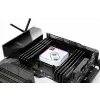 Vandens blokas Alphacool Core 1 Aurora žalvaris varis nikelis permatomas baltas 72 mm