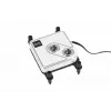 Vandens blokas Alphacool Core 1 Aurora žalvaris varis nikelis permatomas baltas 72 mm