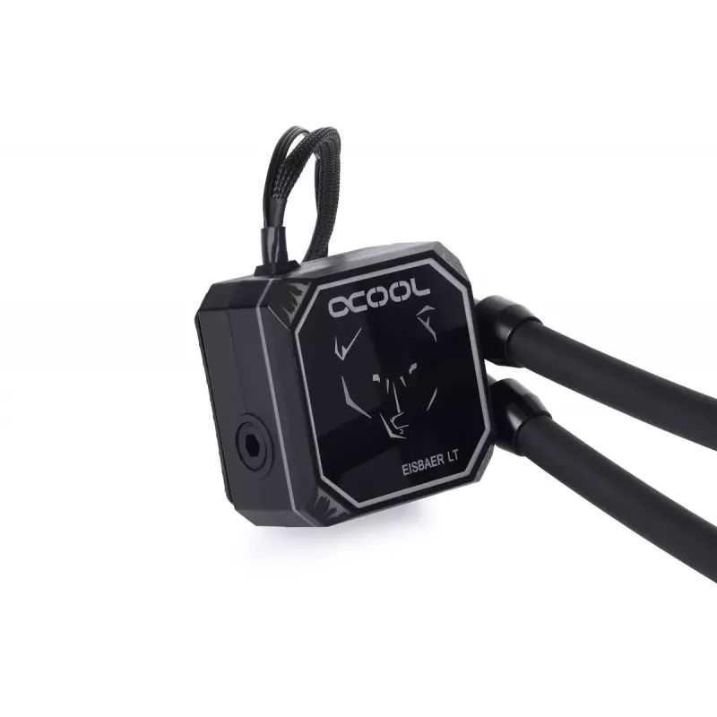 Viską viename skysčio aušintuvas Alphacool Eisbaer Aurora LT240 12 cm Juodas