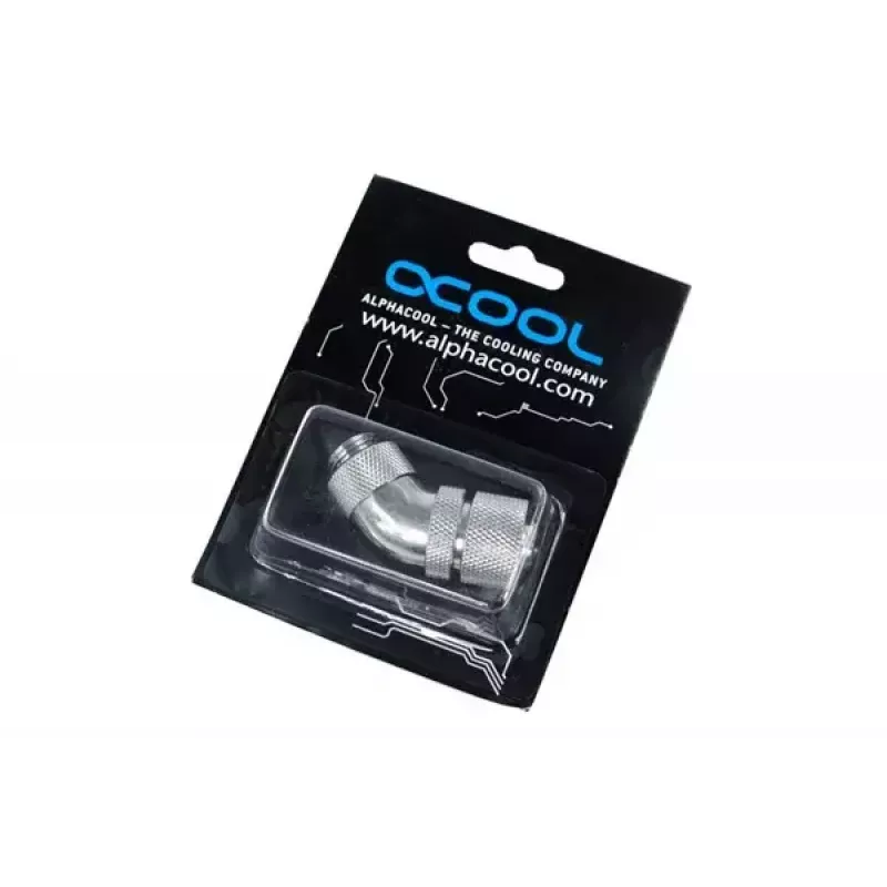 Žarnos jungtis Žalvaris Chromuota Alphacool HF 13/10
