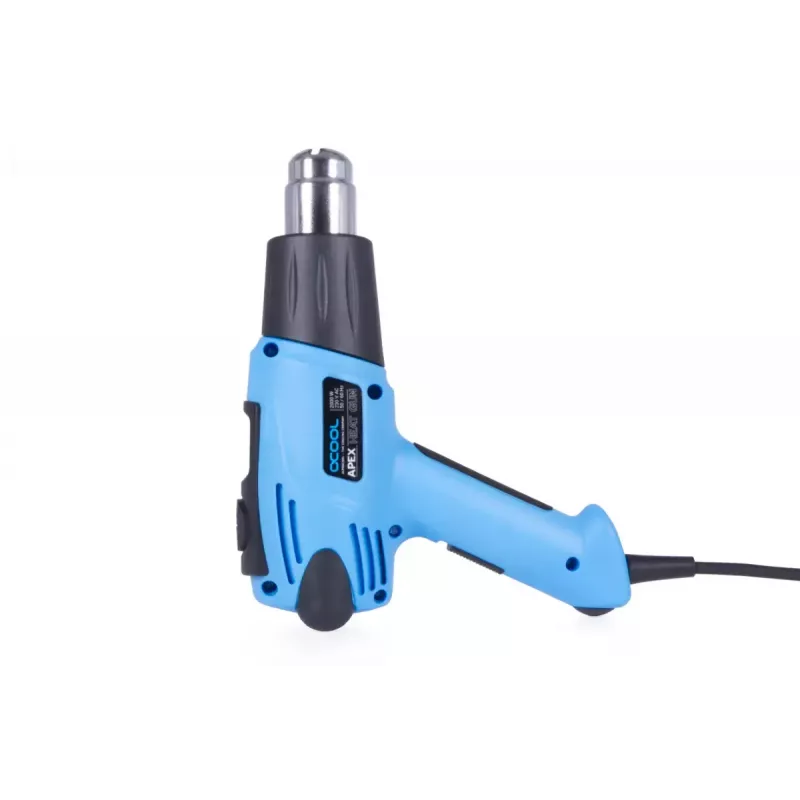 Karšto oro pistoletas Alphacool 10178 650 °C 2000 W juoda mėlyna
