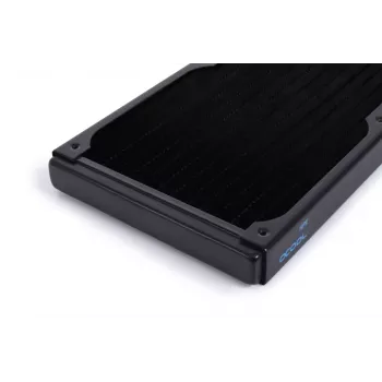 Radiatorius Alphacool 14435 žalvaris varis nerūdijantis plienas juodas 120mm