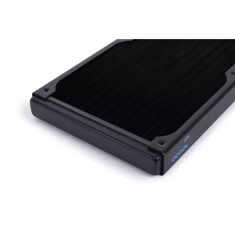 Radiatorius Alphacool 14435 žalvaris varis nerūdijantis plienas juodas 120mm