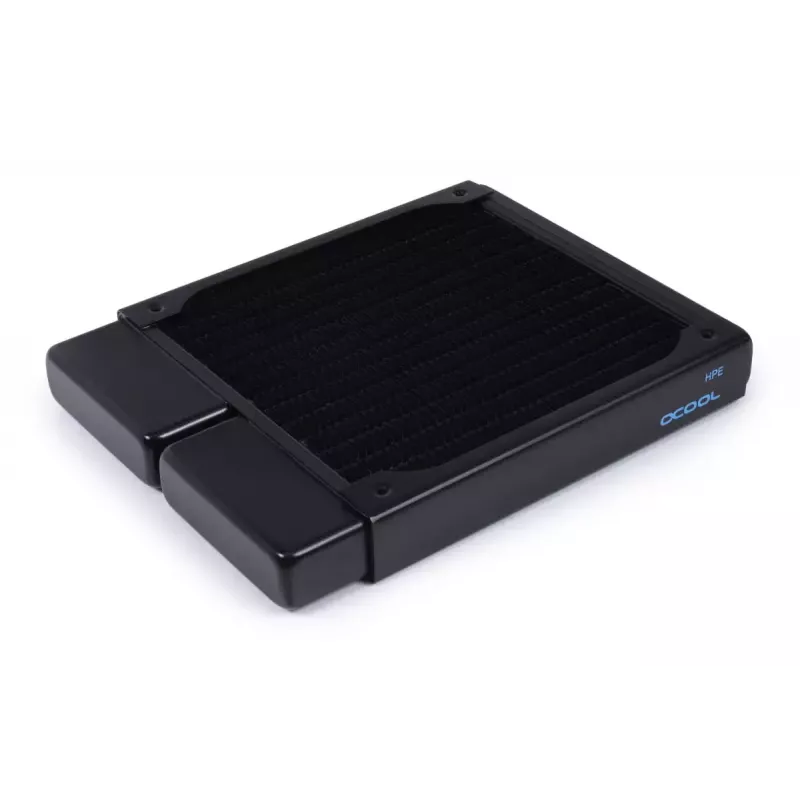 Radiatorius Alphacool 14435 žalvaris varis nerūdijantis plienas juodas 120mm