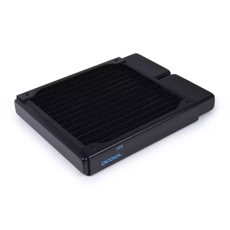 Radiatorius Alphacool 14435 žalvaris varis nerūdijantis plienas juodas 120mm
