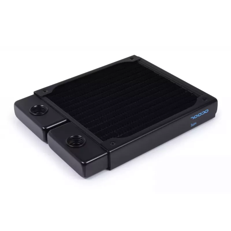 Radiatorius Alphacool 14435 žalvaris varis nerūdijantis plienas juodas 120mm
