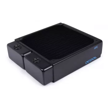 Radiatorius Alphacool 14474 Brass Juoda 173,5 mm x 144 mm x 45 mm