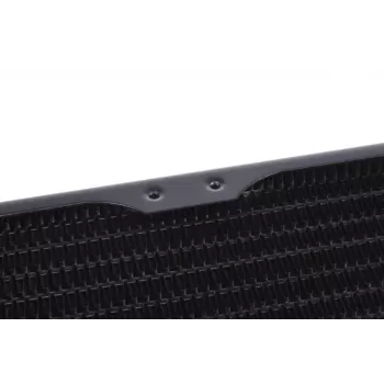 Radiatorius Alphacool 14444 žalvaris varis nerūdijantis plienas juodas 140mm 311mm 20mm