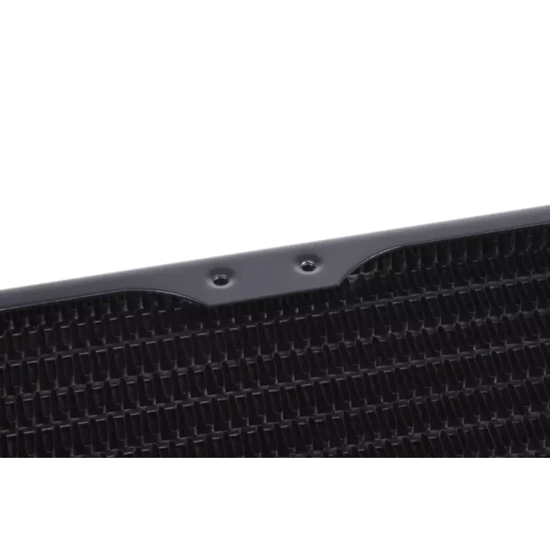 Radiatorius Alphacool 14444 žalvaris varis nerūdijantis plienas juodas 140mm 311mm 20mm