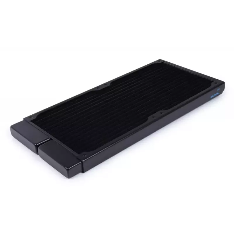 Radiatorius Alphacool 14444 žalvaris varis nerūdijantis plienas juodas 140mm 311mm 20mm