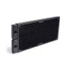 Radiatorius Alphacool 14444 žalvaris varis nerūdijantis plienas juodas 140mm 311mm 20mm