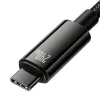 USB-C į USB-C kabelis Baseus Tungsten Gold 240W 3m