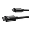 USB-C į USB-C kabelis Baseus Tungsten Gold 240W 3m