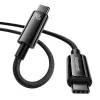 USB-C į USB-C kabelis Baseus Tungsten Gold 240W 3m