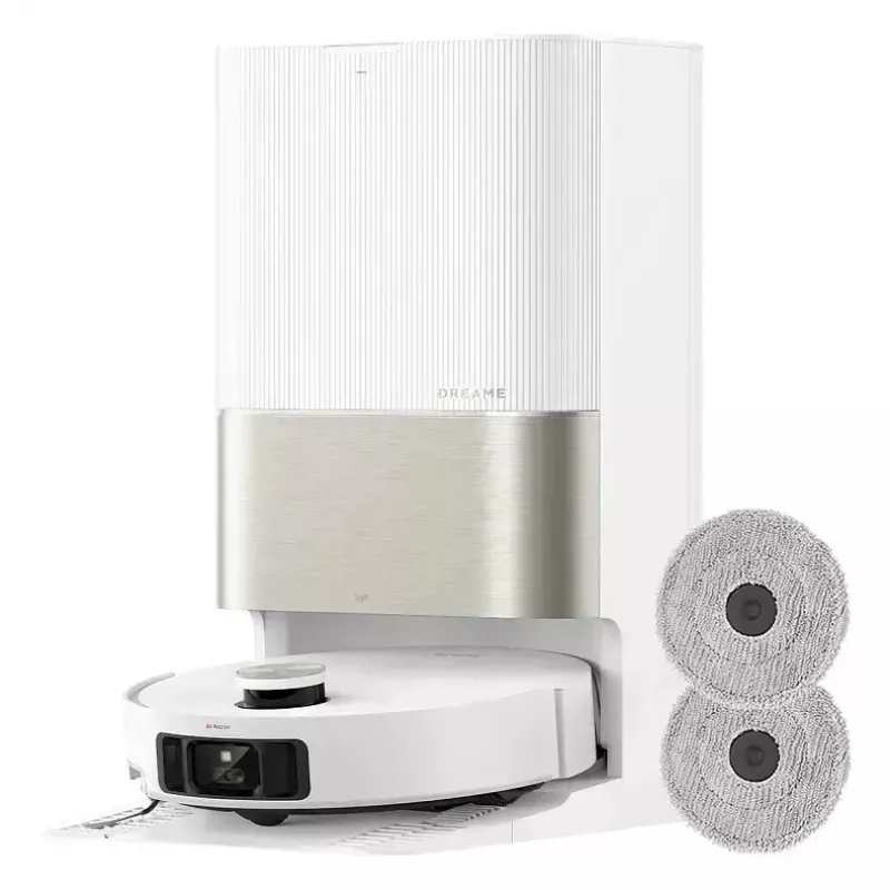 Dreame X50 Ultra Complete Juoda, Stainless steel, White