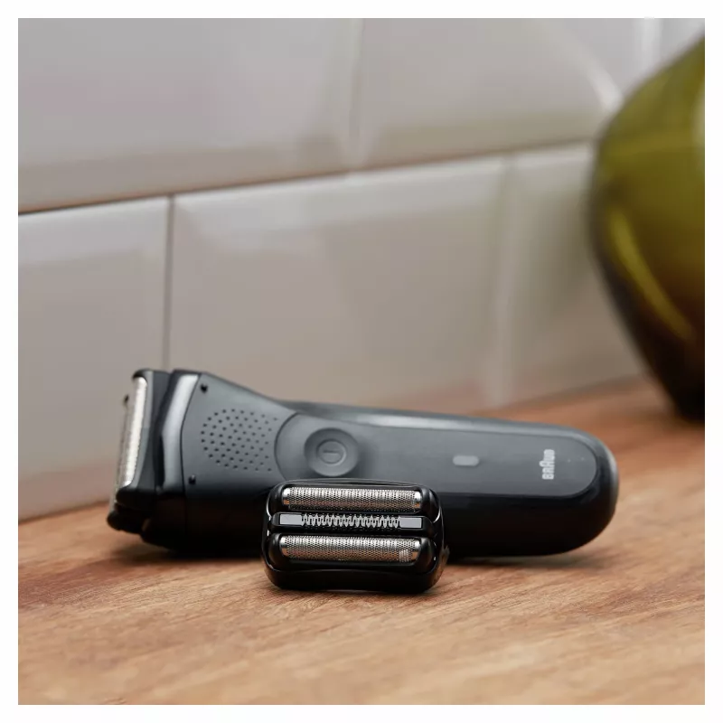 Braun Series 3 21B elektrinio skutiklio galvutės keitimo kasetė – juoda