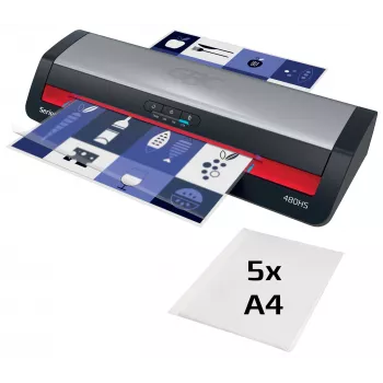 Laminatorius gbc 480HS A3 — karšto laminavimo aparatas dokumentams iki A3