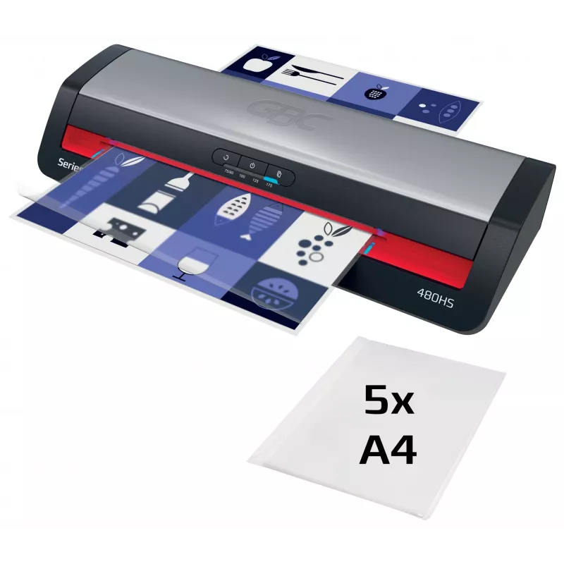 Laminatorius gbc 480HS A3 — karšto laminavimo aparatas dokumentams iki A3