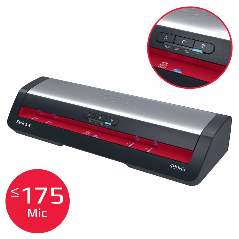 Laminatorius gbc 480HS A3 — karšto laminavimo aparatas dokumentams iki A3