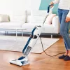 Polti Vaporetto 3 Clean vertikalusis dulkių siurblys AC Sausas ir šlapias valymas Putplastis Be maišelio 0,5 L 1700 W Mėlyna, Balta