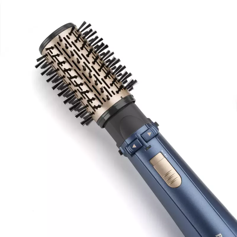 Karšto oro šepetys BaByliss Style Pro 1000 AS965E — 1000 W, 2,5 m laidas, 4 šepečių antgaliai, keraminis šildytuvas, jonizacija, automatinis sukimasis