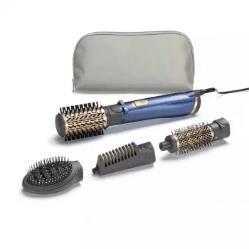 Karšto oro šepetys BaByliss Style Pro 1000 AS965E — 1000 W, 2,5 m laidas, 4 šepečių antgaliai, keraminis šildytuvas, jonizacija, automatinis sukimasis