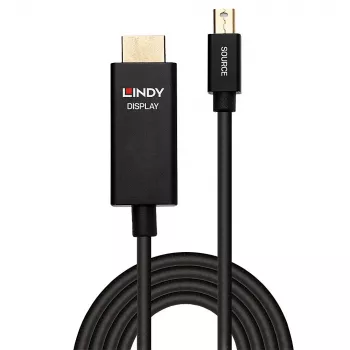 Lindy 2 m aktyvus Mini DisplayPort į HDMI laidas su HDR