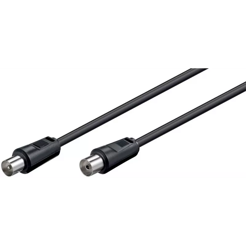 Microconnect COAX015 koaksialinis kabelis 1,5 m juodas