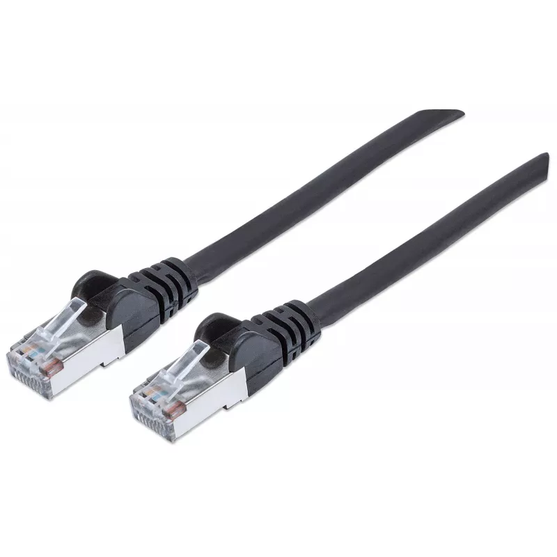 Tinklo kabelis Intellinet Cat6A RJ45 1,5 m juodas