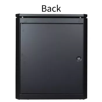 Laisvai pastatomas stovas Lanview RDL12U66BL — 12U, 600 kg, raktinis užraktas, reguliuojamos kojelės, kabelių valdymas, IP40, juodas