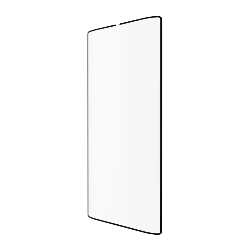 dbramante1928 Eco-Shield Samsung Galaxy S23 Ultra Juoda edge dulkėms ir įbrėžimams atspari grūdinto stiklo ekrano apsauginė plėvelė