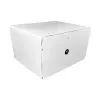 Nešiojamų įrenginių valdymo spintelė LEBA NoteBox 16 su raktiniu užraktu, USB-C prievadais, 12 W vienam įrenginiui, USB 2.0, tvirtinama prie sienos arba stalo, balta