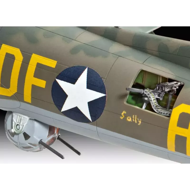 Stacionaraus sparno orlaivio modelis Revell B-17F Memphis Belle