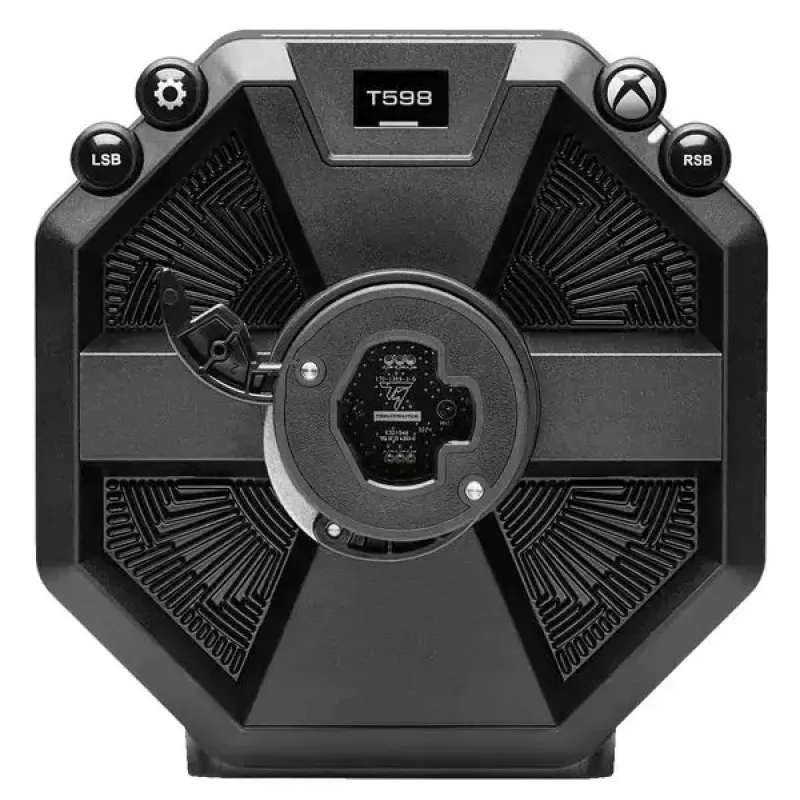Vairas ir pedalai Thrustmaster T598X Juoda Red USB laidinis Analoginis / Skaitmeninis PC PlayStation 4 PlayStation 5 Metalinis korpusas