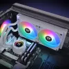 „Thermaltake“ daugiafunkcis skysčio aušintuvas CL-W377-PL14SW-A 14 cm baltas 84,32 cfm